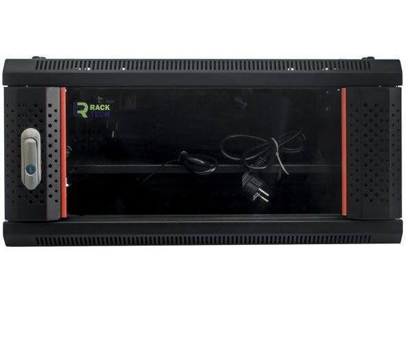 Rack RackTech 4U 600x450 Wall Mount Server Rack Cabinet (RT-W4U-6045) - Tempered Glass Door